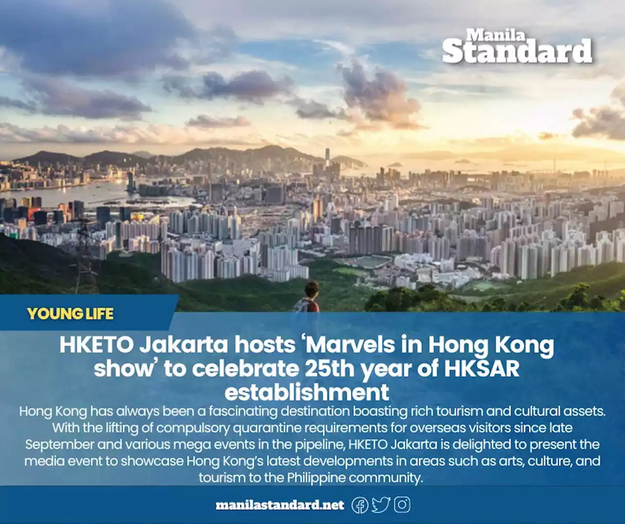 HKETO Jakarta hosts ‘Marvels in Hong Kong show’ to celebrate 25th year of HKSAR establishment