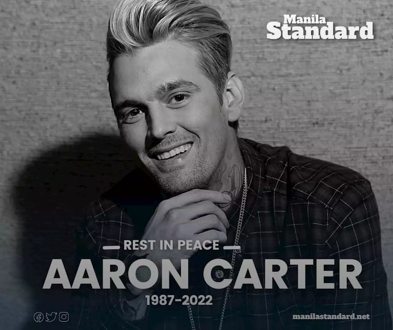 Singer Aaron Carter dead at 34: TMZ