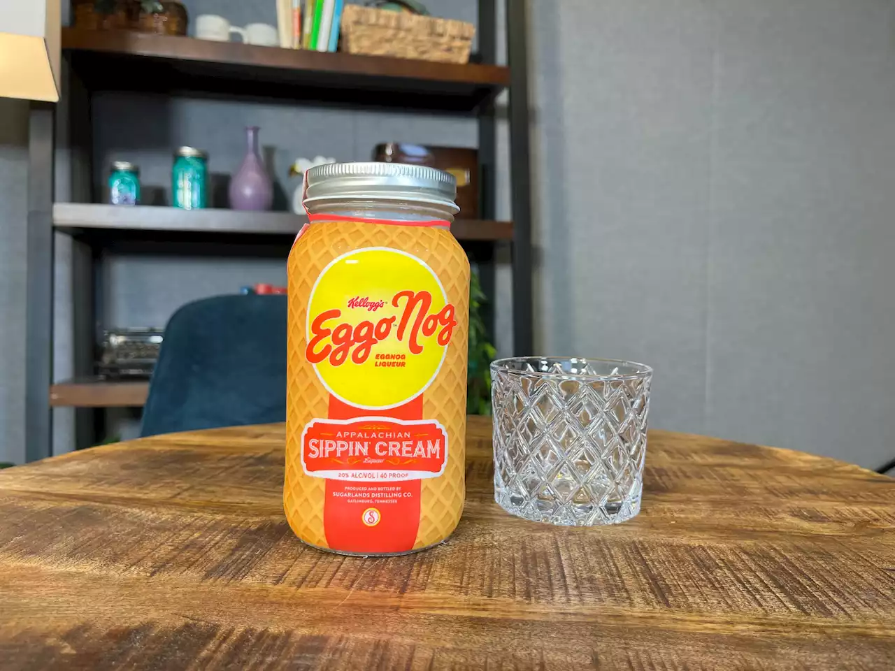 Kellogg's Just Released a Boozy, Eggo Waffles-Inspired Eggnog Liqueur—and I Tried It