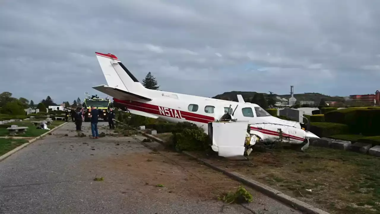 Small Plane Goes Down Over Long Island Cemetery: Police