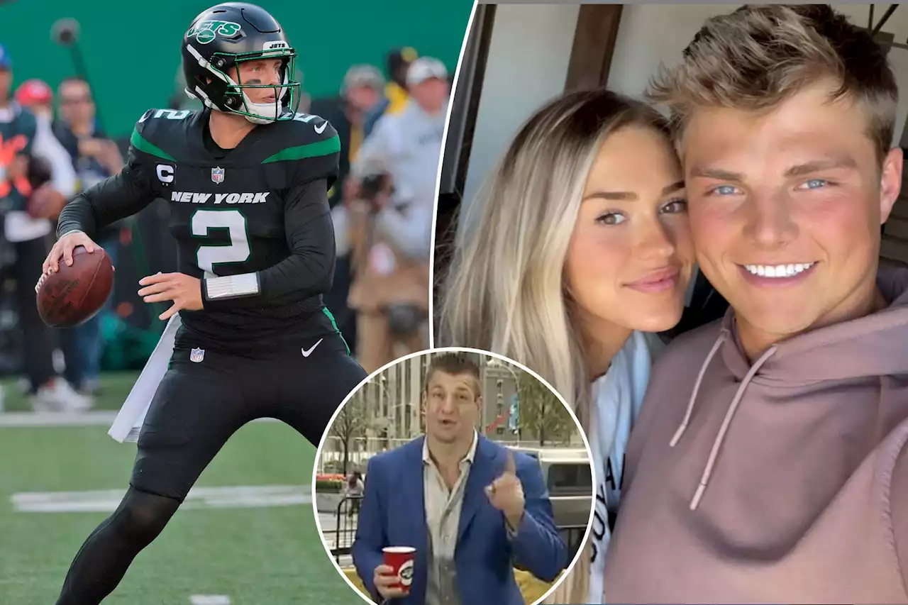 Rob Gronkowski takes ‘parent-teacher conferences’ shot at Zach Wilson after dating drama