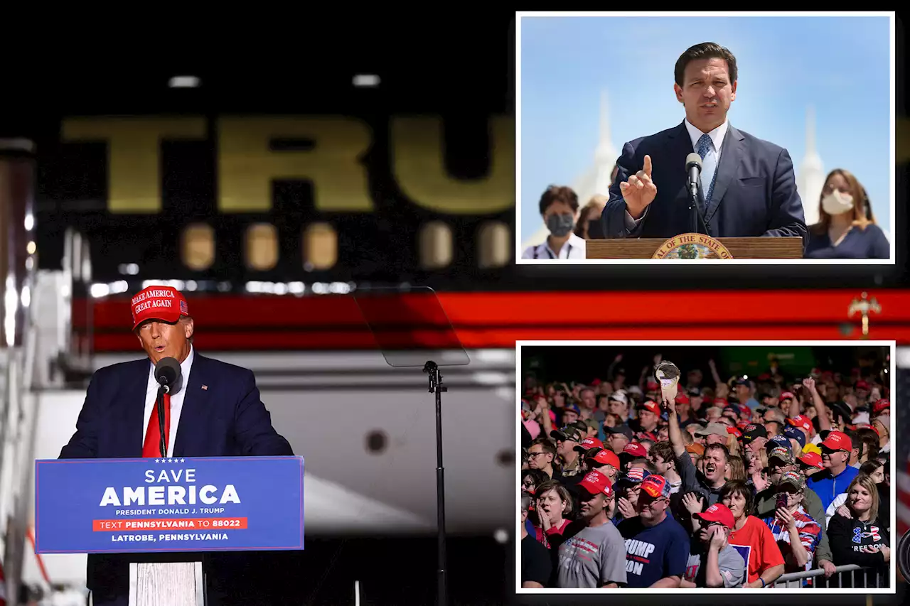 Trump mocks Gov. DeSantis as ‘Ron DeSanctimonious’ at PA rally