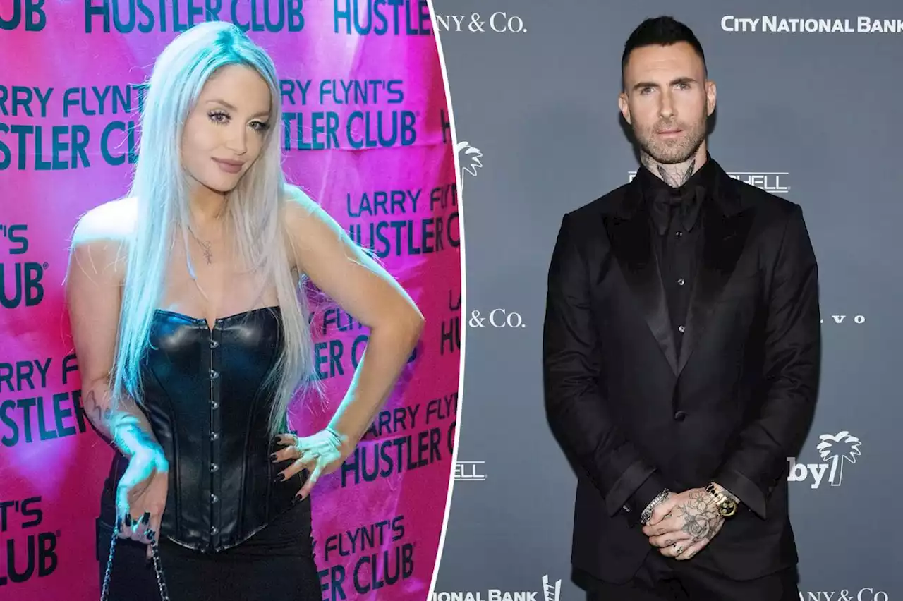 Model who accused Adam Levine of flirting hosts lucrative strip club gig