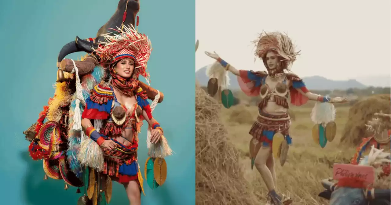 LOOK: Philippines’ Jenny Ramp dons carabao-inspired national costume for Miss Earth 2022