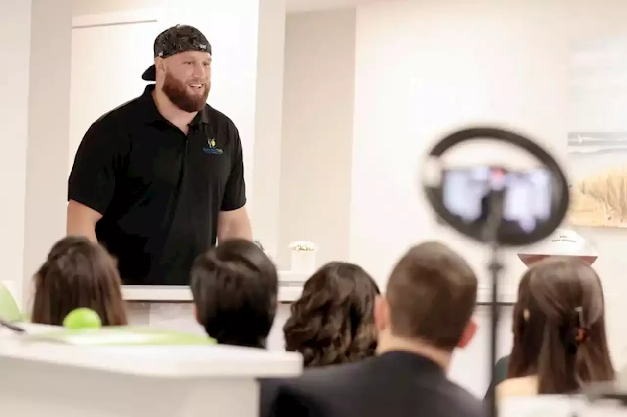 ‘Power in sharing your story’: Eagles’ Lane Johnson is speaking out on mental health