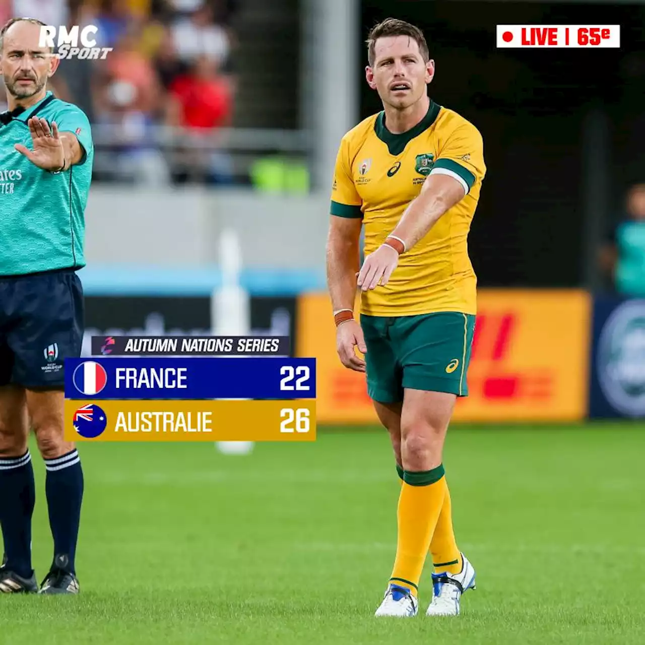 EN DIRECT - France-Australie: les Wallabies prennent l'avantage, les Bleus bousculés