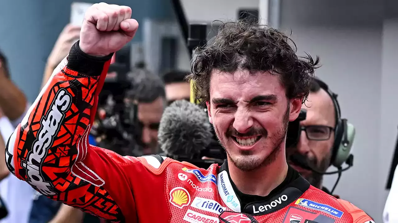 Francesco Bagnaia Devient Le Premier Champion Du Monde Italien De Moto ...