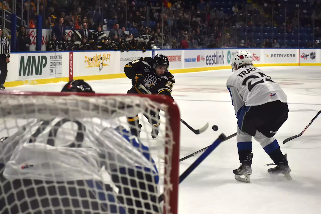 Cape Breton Eagles blank Saint John Sea Dogs on Chris Culligan night in Sydney | SaltWire