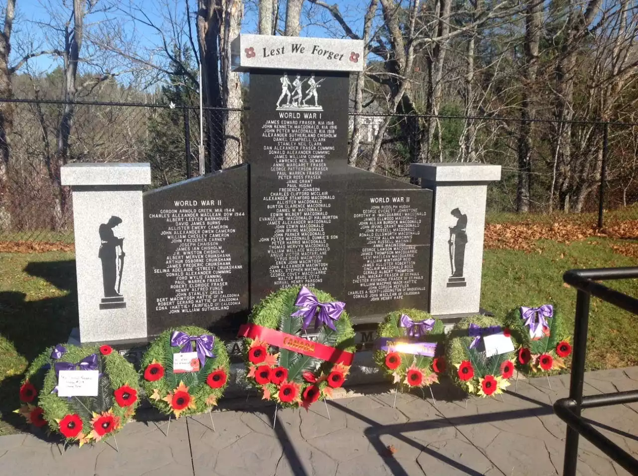 Lorne Moser's name added to Sunny Brae War Memorial | SaltWire