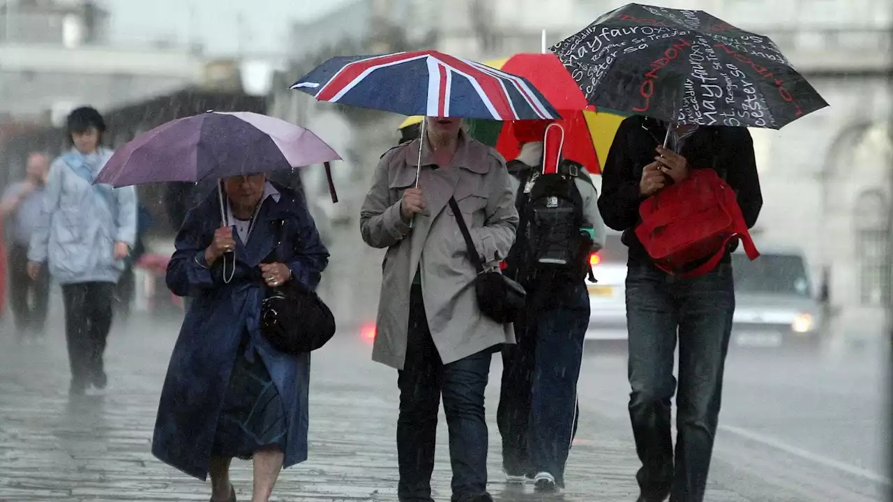 UK weather: Yellow warning issued for heavy rain in parts of the South East