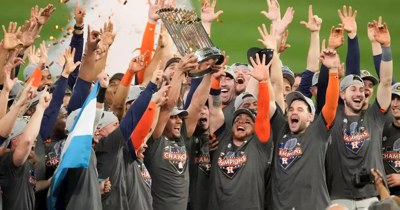 Alvarez blasts Baker, Astros to World Series title vs Phillies