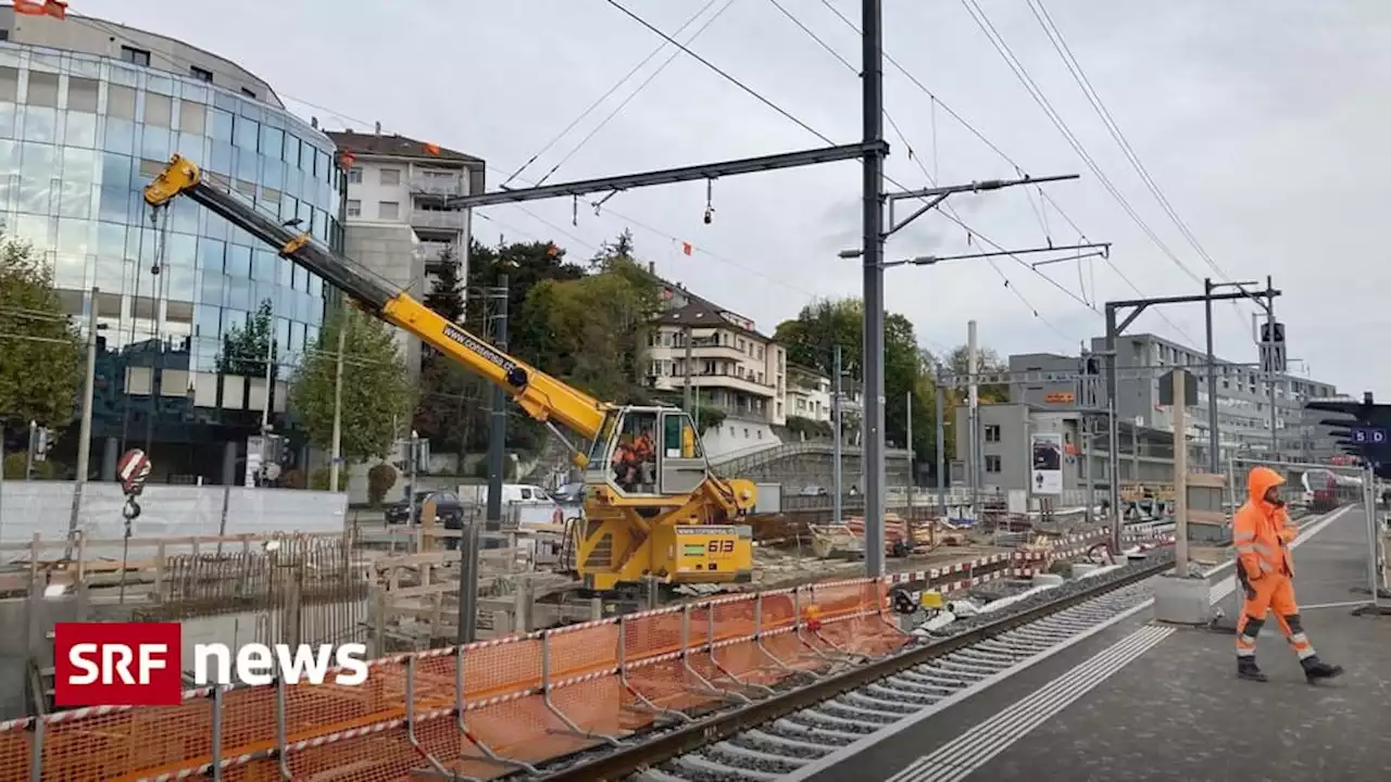 Baustelle statt Bahnhof - Operation an der Hauptschlagader in Freiburg