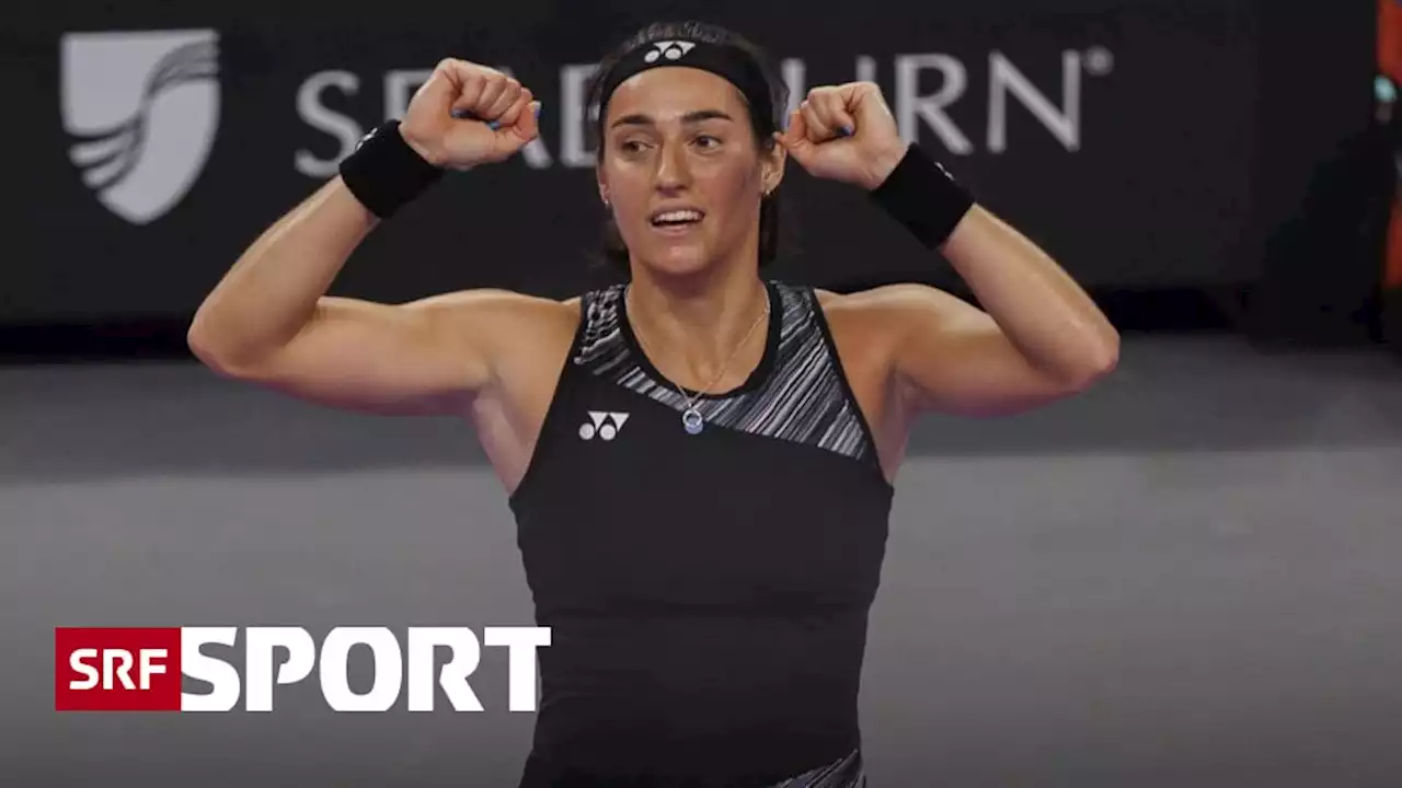 WTA Finals in Fort Worth - Caroline Garcia komplettiert Halbfinal-Feld