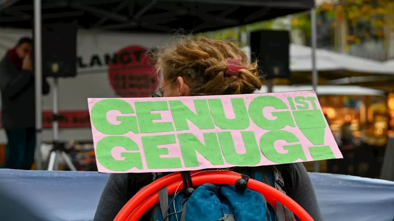 München: Demonstration für eine sozialere Politik