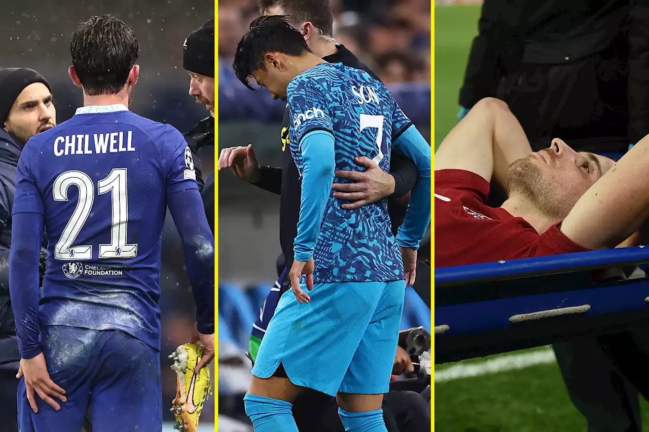 England lose Chilwell, France problems: World Cup's missing stars with more to follow