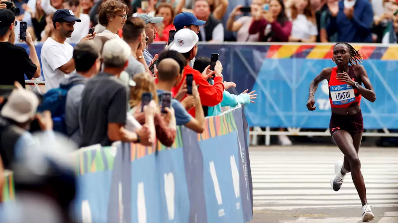 Kenya’s Sharon Lokedi Wins New York City Marathon in Her Major Race Debut