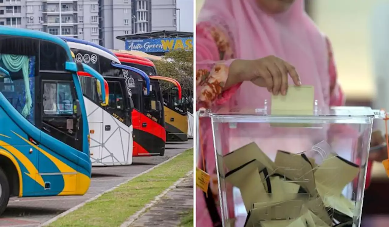 Terengganu State Gov To Provide 200 Buses To Get GE15 Voters Back To Hometown | TRP