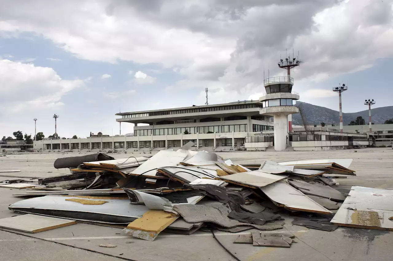 Inside abandoned airport in Greece left to ruin following 2008 financial crisis