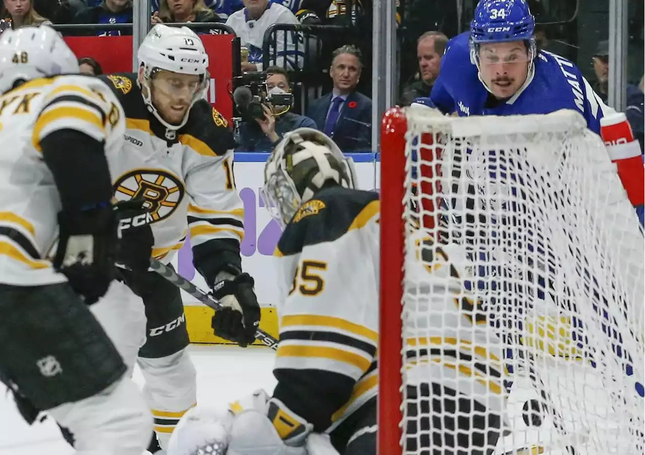 Analysis | Cheers for Auston Matthews, fears for Ilya Samsonov in Leafs’ win over Bruins