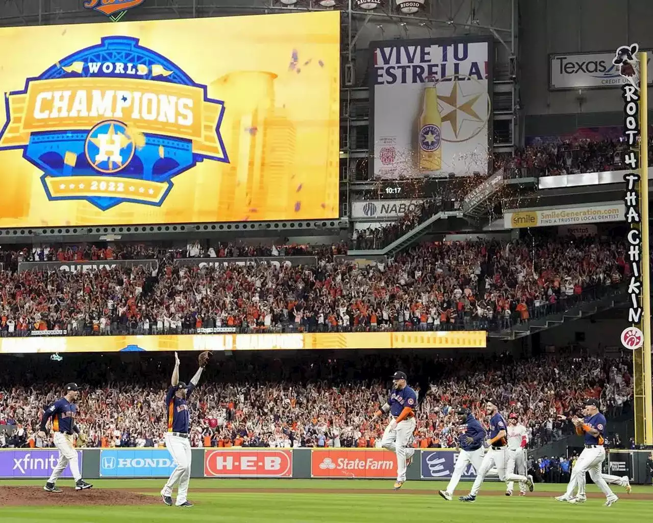 Houston Astros defeat Phillies for second World Series title