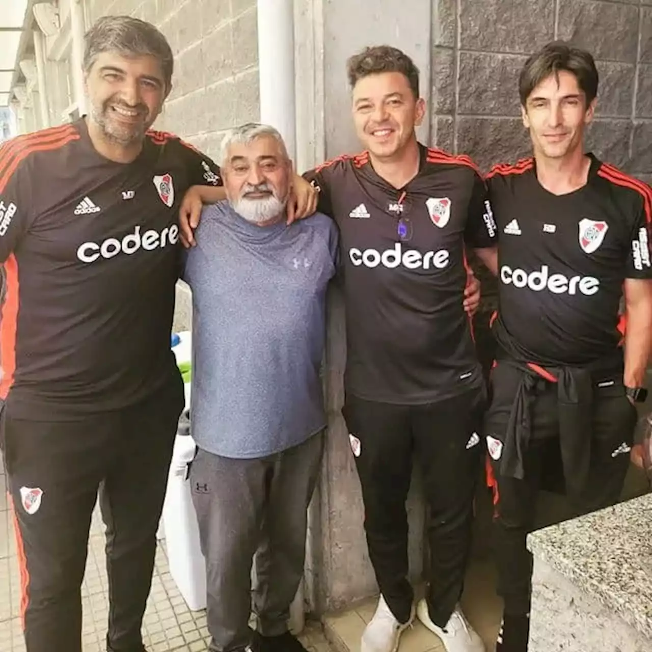 La emotiva despedida de Gallardo en River con alguien muy especial - TyC Sports