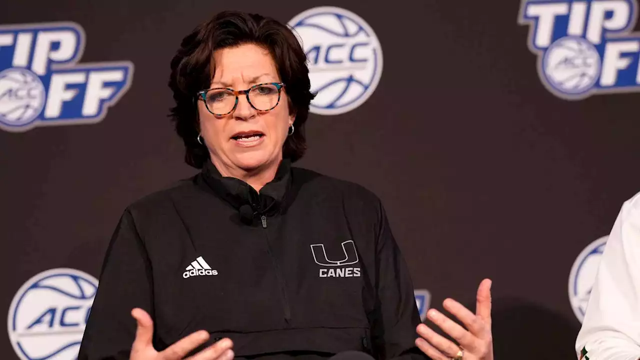 Miami women's basketball coach Katie Meier suspended for first three games of season