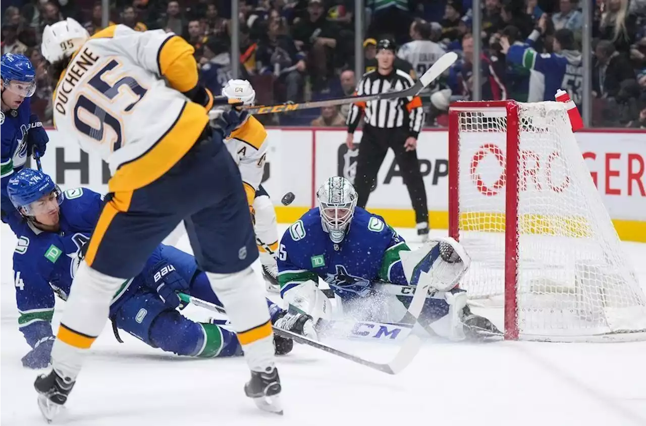 Predators 4, Canucks 3 (SO): That should have been a solid win for Vancouver