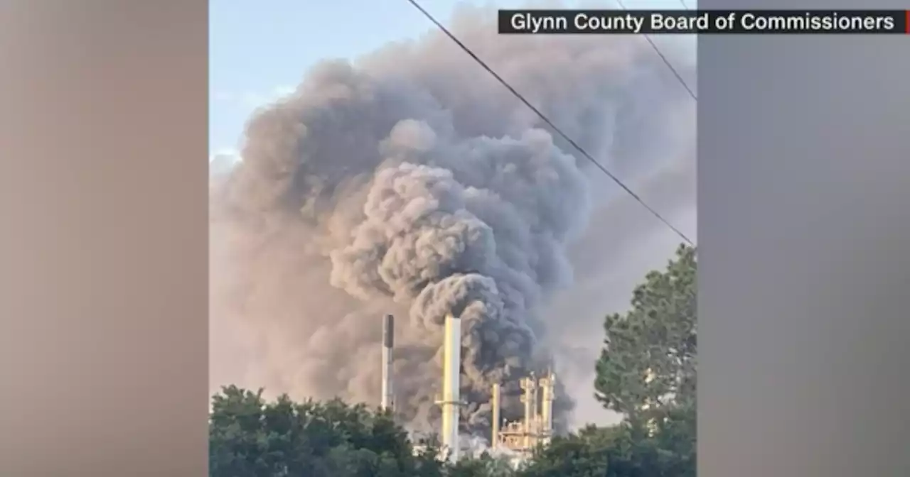 Chemical plant fire forces evacuations in Georgia