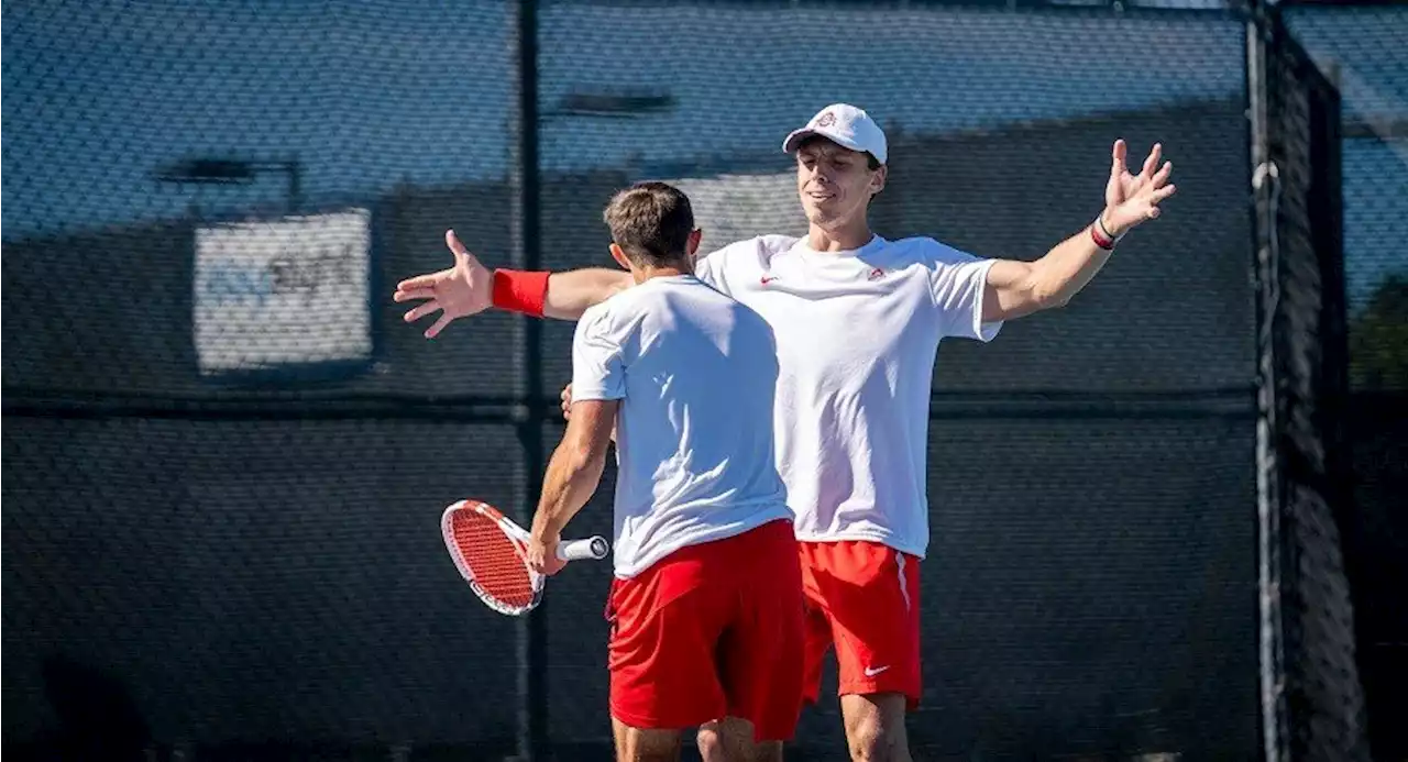 Ohio State’s Doubles Team of JJ Tracy and Andrew Lutschuanig Win ITA Fall Nationals Doubles Championship