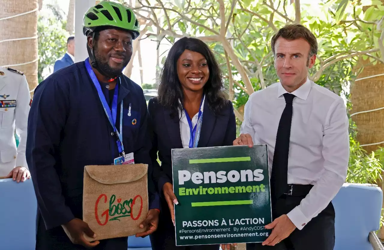 COP27 : 'L'urgence climatique est bien là, elle n'est pas pour demain', a assuré Emmanuel Macron