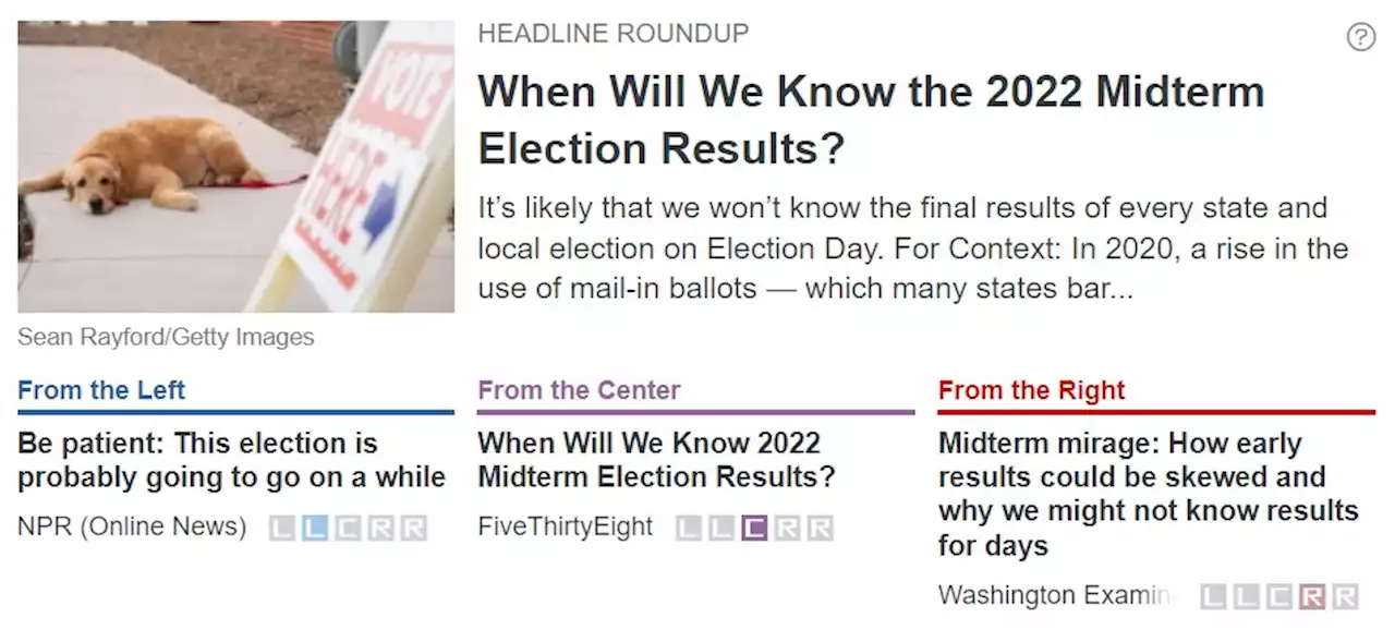 When Will We Know the 2022 Midterm Election Results?