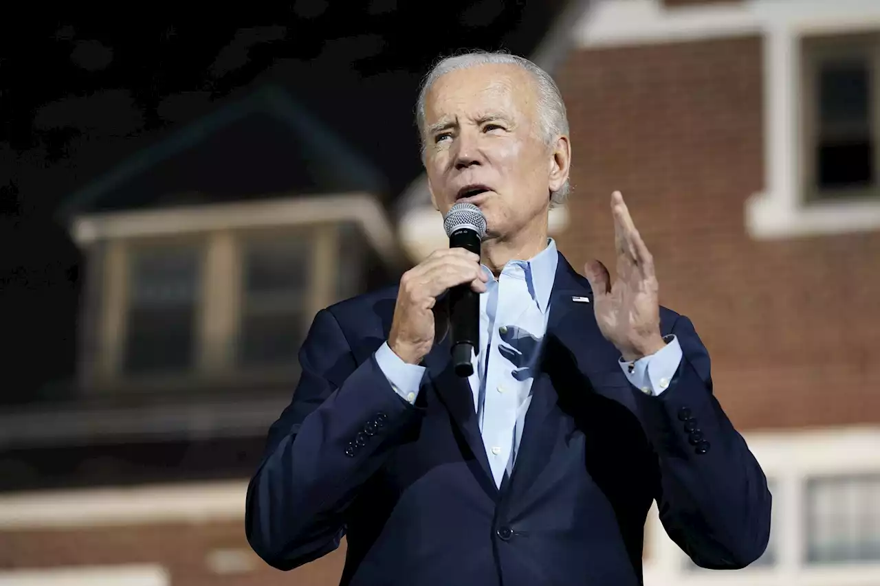 Biden slams GOP while Trump urges voters to reject Democrats