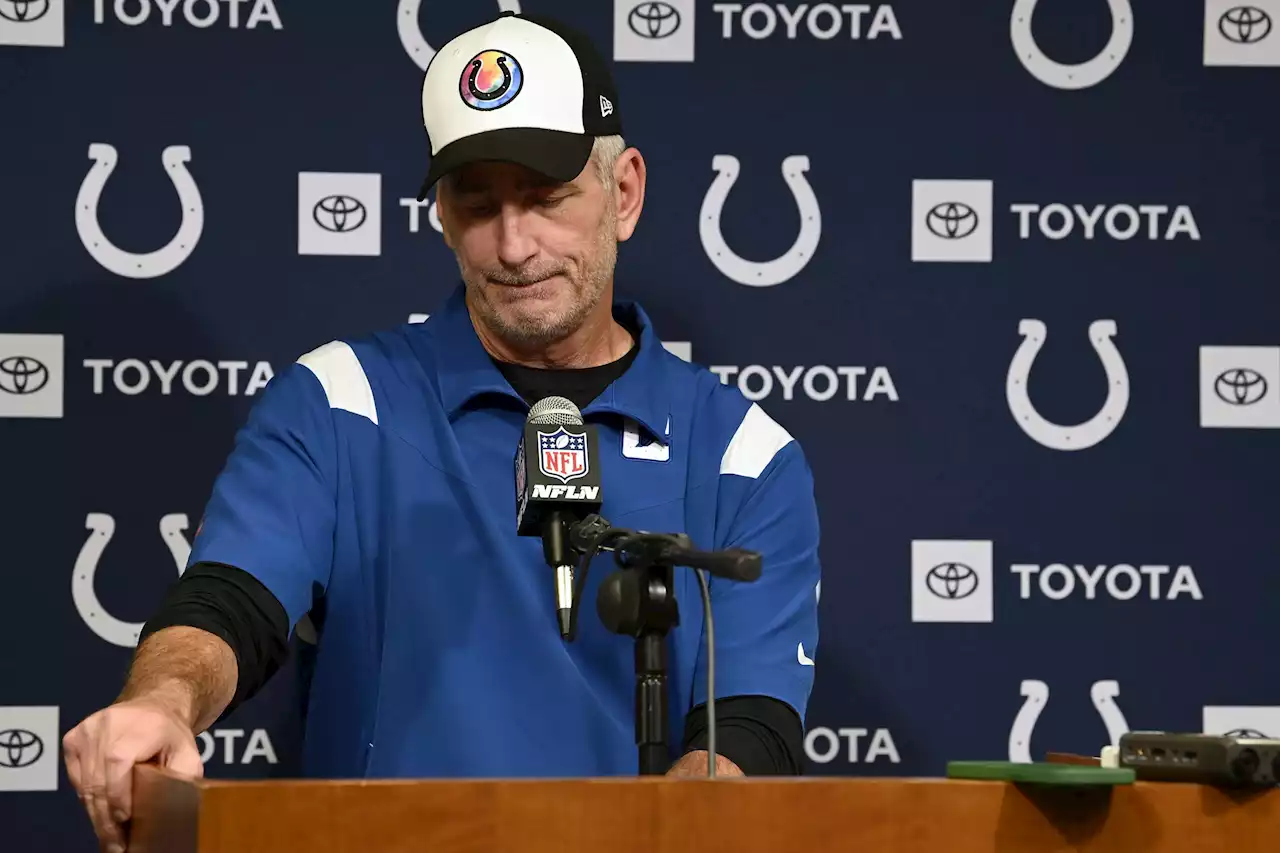 Reich out, Saturday in as Colts try to fix stagnant offense