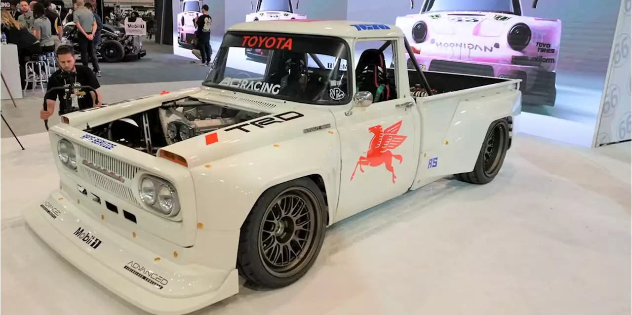 Ryan Tuerck Turns a Humble Toyota Stout Pickup Into a Drift Monster