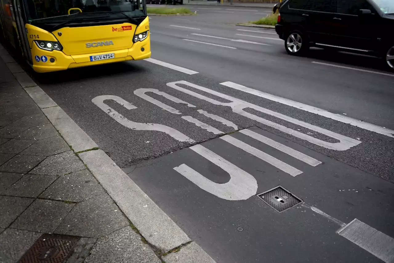 Berlin stoppt Planung und Umsetzung neuer Busspuren