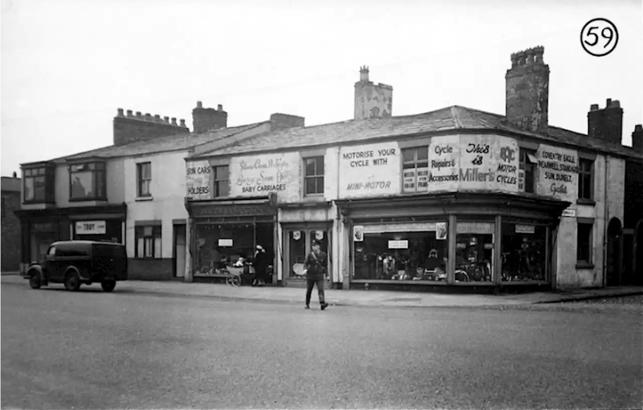 Preston in 1953, the last Coronation year