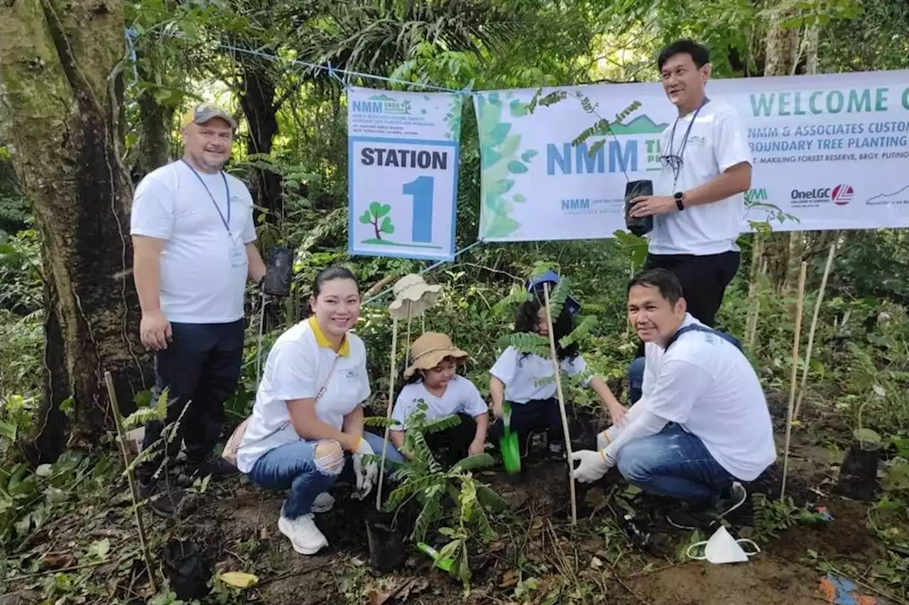 NMM plants 2,000 trees to protect Mt. Makiling boundary - BusinessMirror