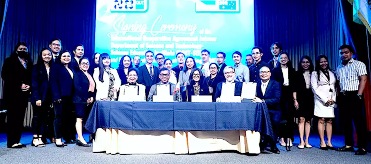 DOST-SEI, QUT sign pact for STEM teachers’ scholarships in Australia - BusinessMirror