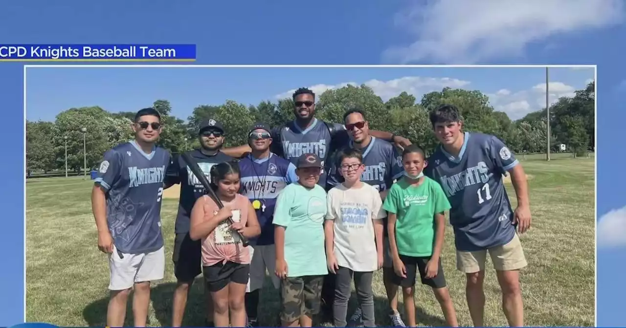 Officers create CPD Knights baseball team to give back to community