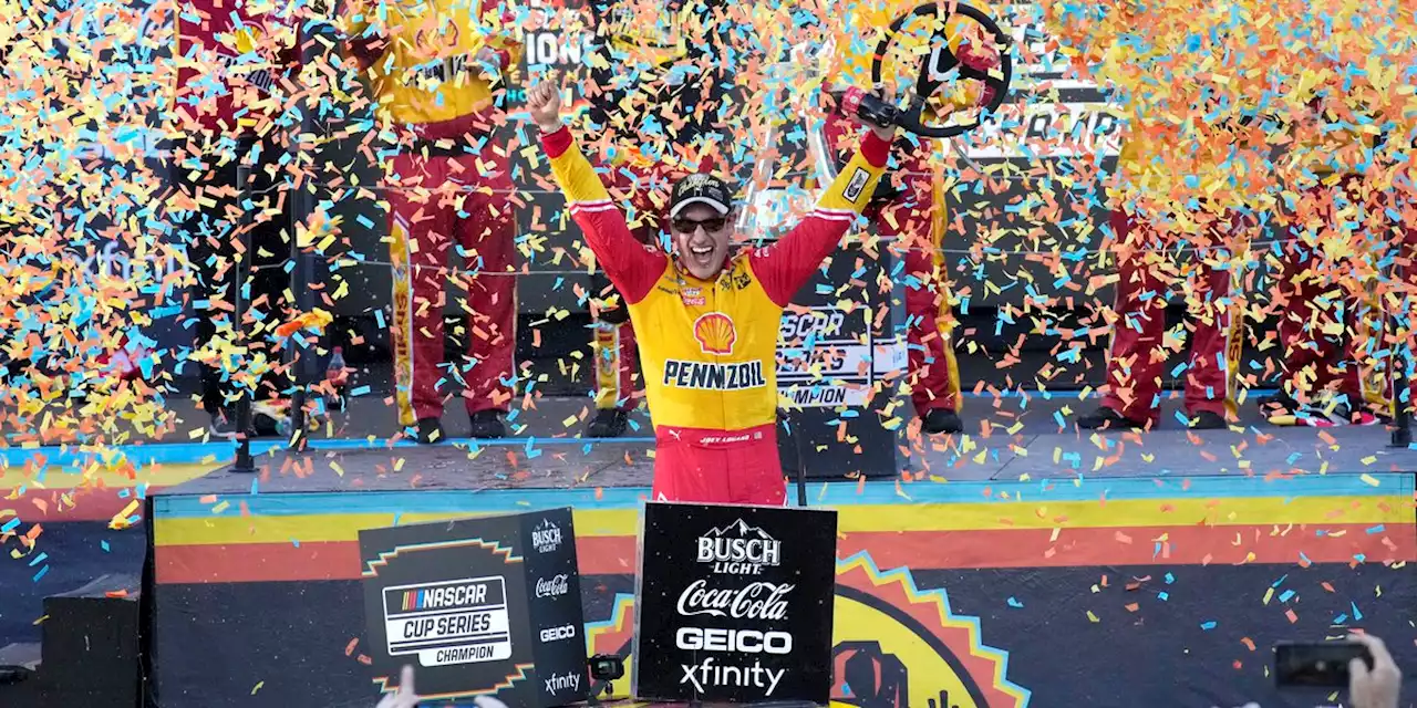 Joey Logano wins at Phoenix to earn 2nd NASCAR championship