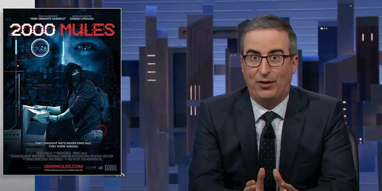 'Last Week Tonight': John Oliver Debunks Documentary That Questions the Election Process