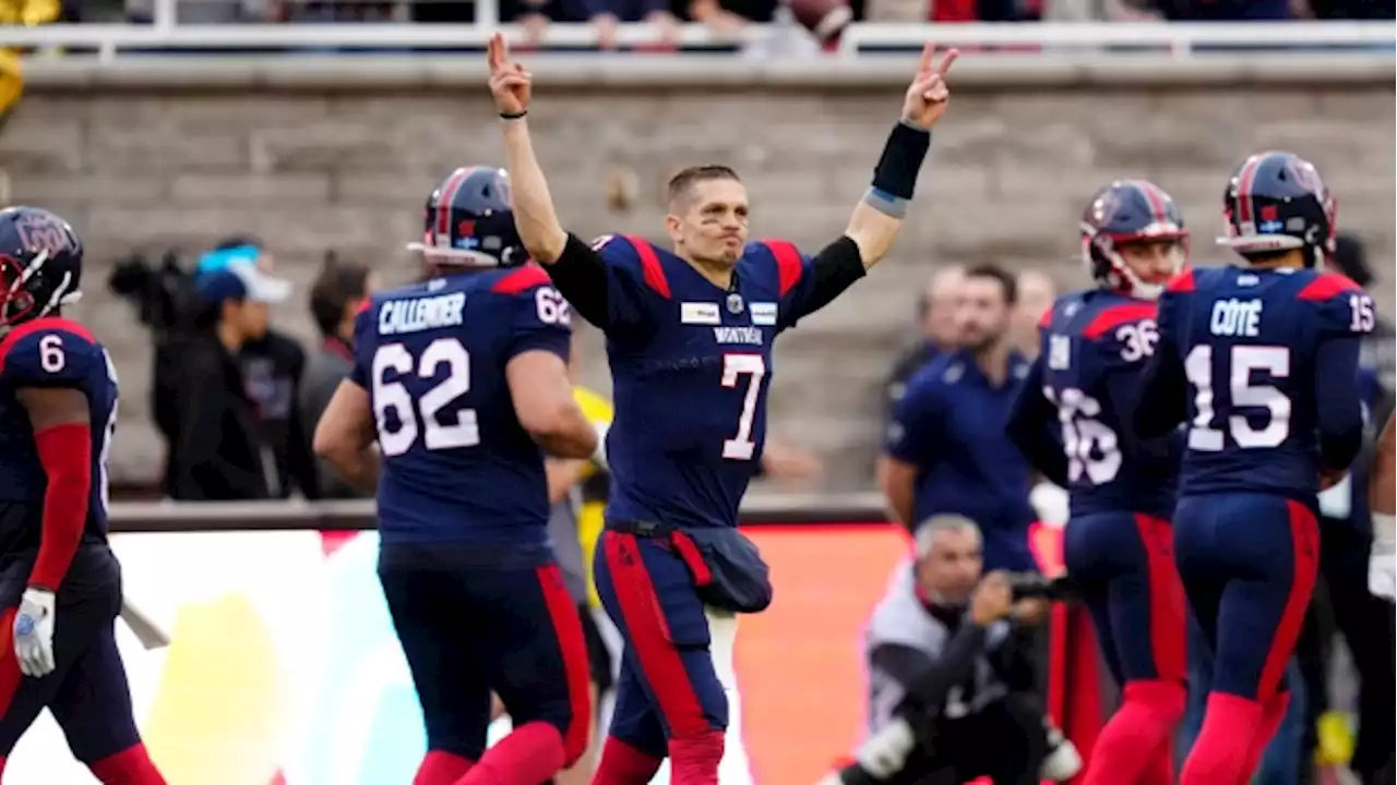 Alouettes reach East Division final with 28-17 victory over Tiger-Cats