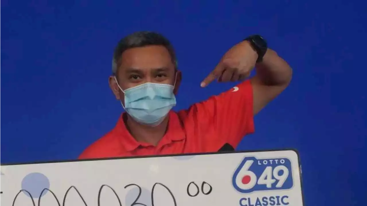 Ontario man playing lottery since he immigrated to Canada wins 'unbelievable' prize