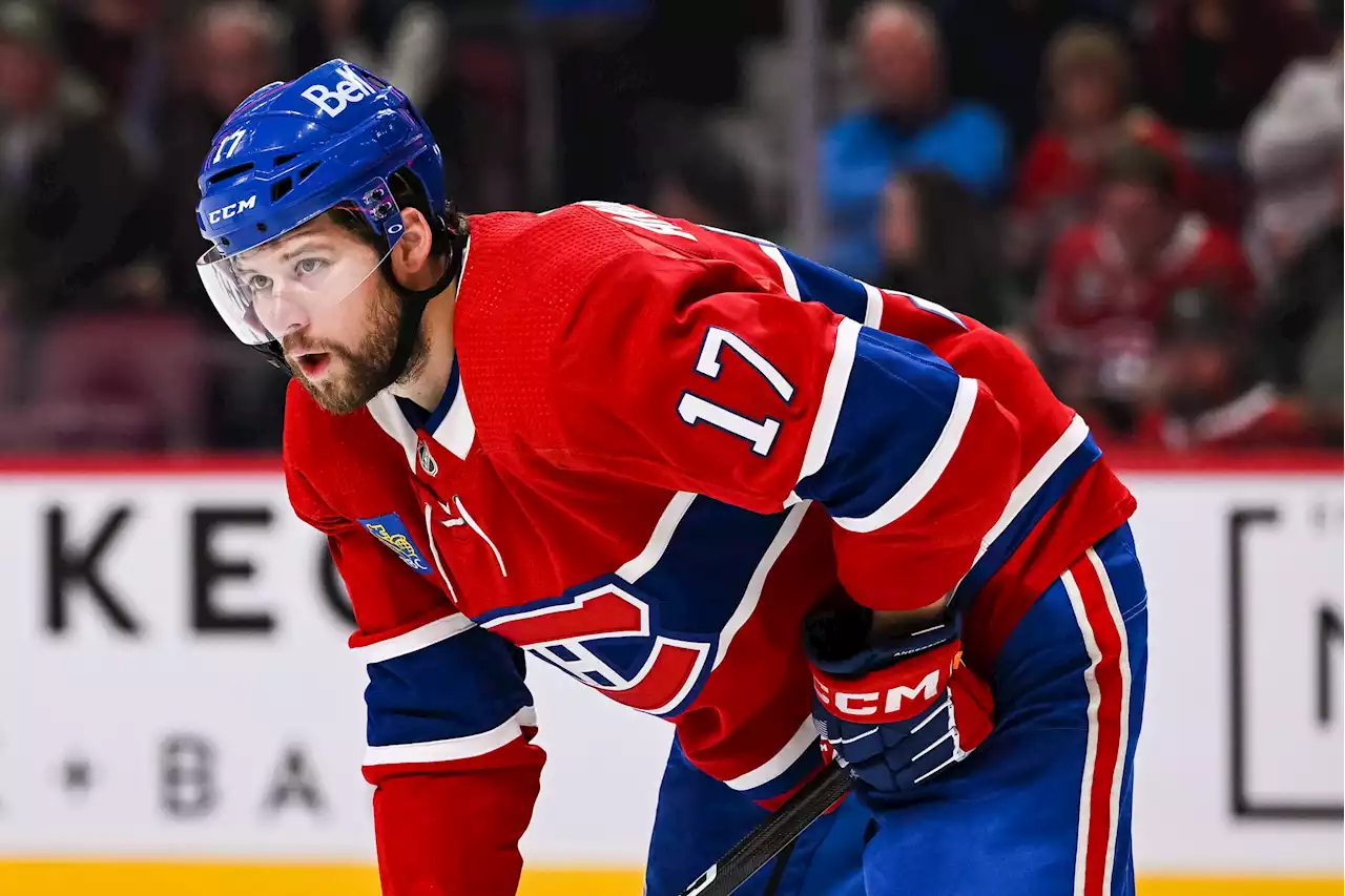 Montreal Canadiens' forward Josh Anderson suspended two games for boarding - Daily Faceoff