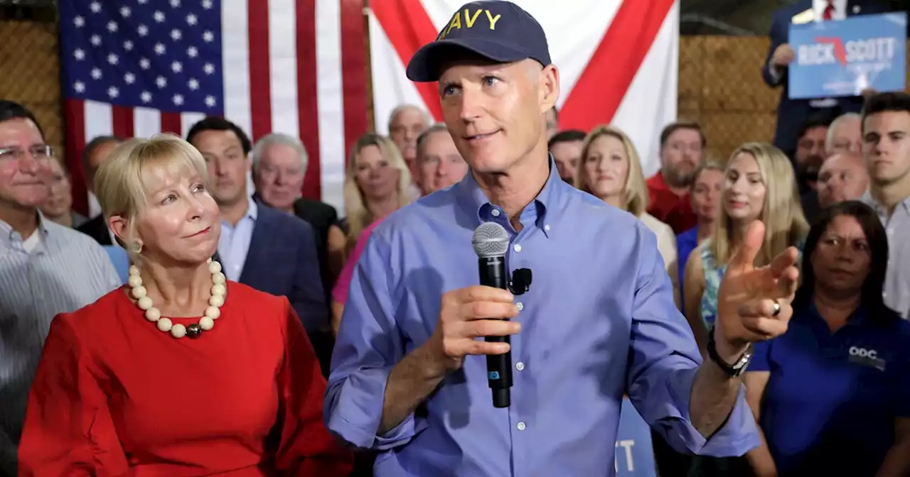 Rick Scott refuses to rule out Senate majority leader bid if GOP wins control