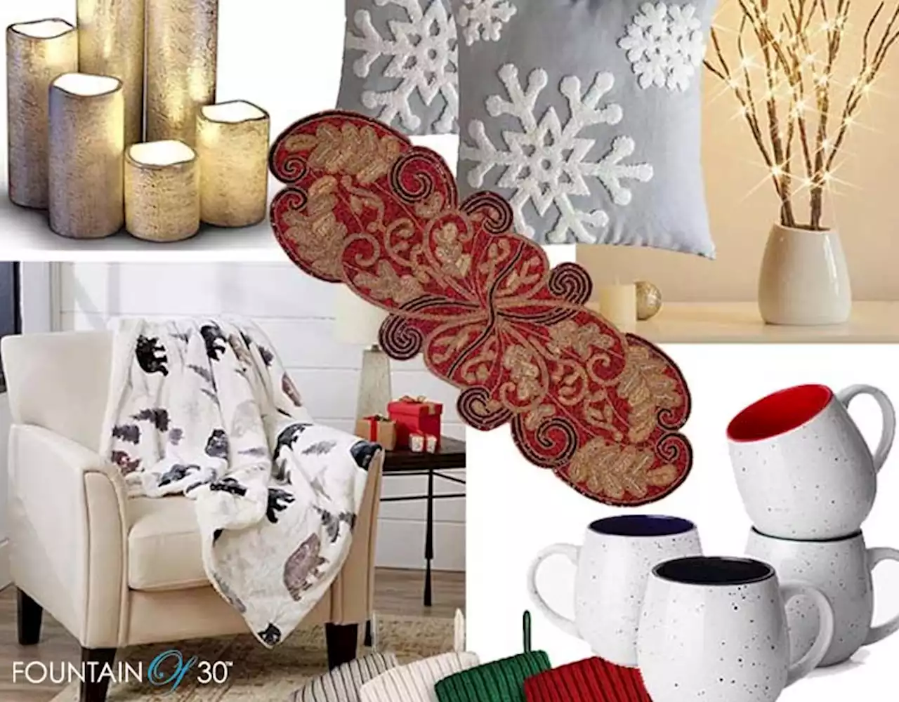 Get Into The Spirit With Chic Amazon Holiday Home Decor Under $30