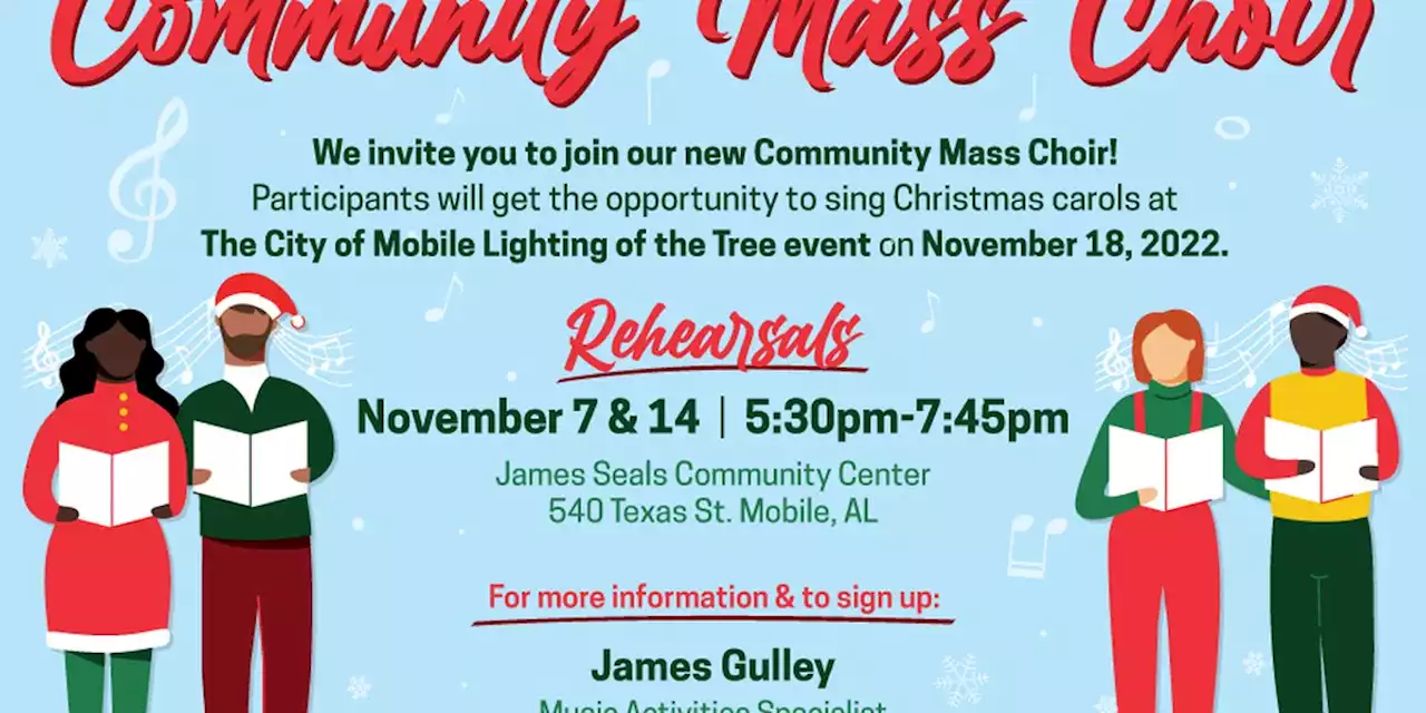 Mobile’s Community Mass Choir seeks singers