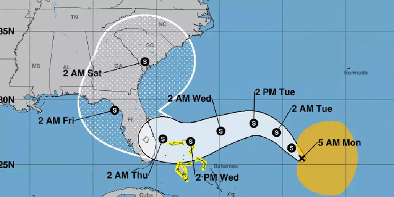 Subtropical Storm Nicole forms, heading toward Florida