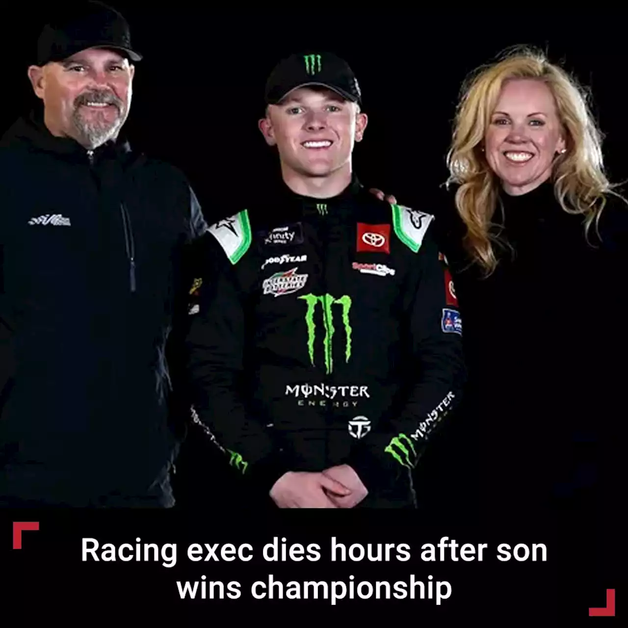 Coy Gibbs, Joe Gibbs Racing executive, dead at 49 hours after son wins Xfinity Series championship