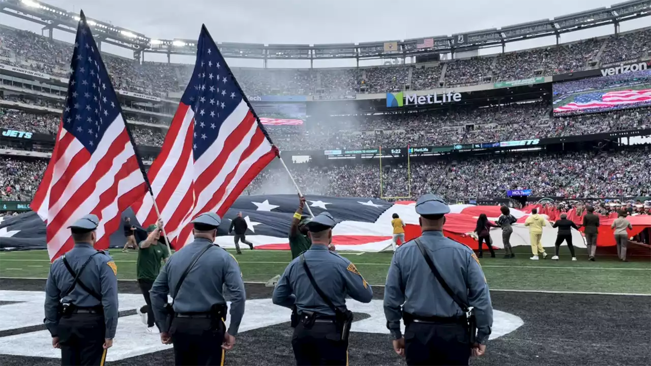 New York Jets pay tribute to America’s military, veterans with annual Salute to Service game